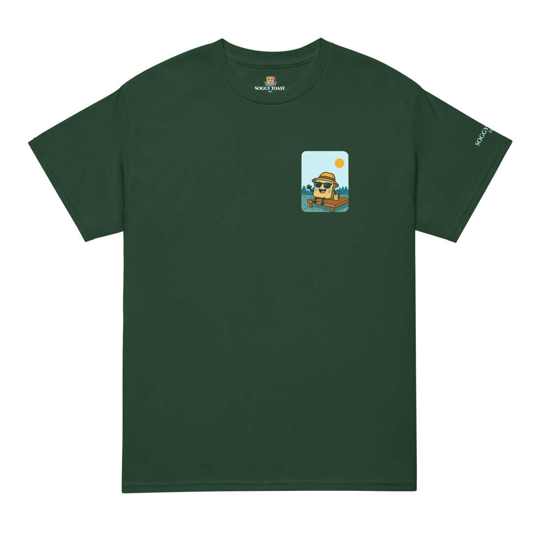 Stay Playful & Preppy This Summer with Our Lake Day Toast Tee