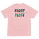 Soggy Toast Rainbow Tee - Light Pink